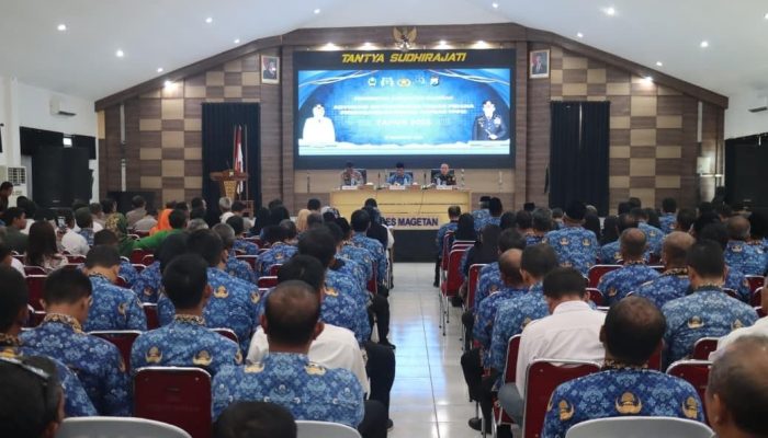 Perkuat Perlindungan Perempuan dan Anak, Polres Magetan Bersama Instansi Terkait Gelar Advokasi Satgas TPPO