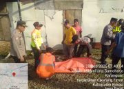 Aksi Cepat Polsek Cikarang Timur Evakuasi Seorang Warga Yang Mengalami Kecelakaan Sadis Tertabrak Kereta Api