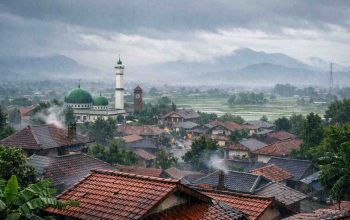 Kabupaten Bandung Diguyur Hujan Ringan Sepanjang Hari, Warga Diminta Waspada