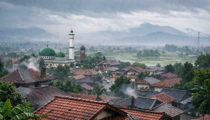 Kabupaten Bandung Diguyur Hujan Ringan Sepanjang Hari, Warga Diminta Waspada