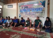 Dukung Kemajuan Sektor Pertanian, Babinsa Koramil 16/Pangkur Hadiri dan Dukung RAT Poktan Tani Makmur