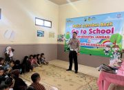 Belajar Rambu Lalu Lintas Sambil Bermain, Polisi Sahabat Anak Hadir di RA/TK Milangasri