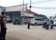 Pastikan Kelancaran Lalu Lintas dan Keselamatan Pengendara di Jalan, Personel Polsek Cikarang Timur Gelar Yanmas Pagi