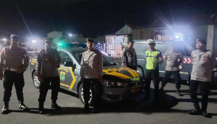 Polsek Cikarang Timur Intensifkan Patroli Kewilayahan untuk Ciptakan Keamanan Kondusif