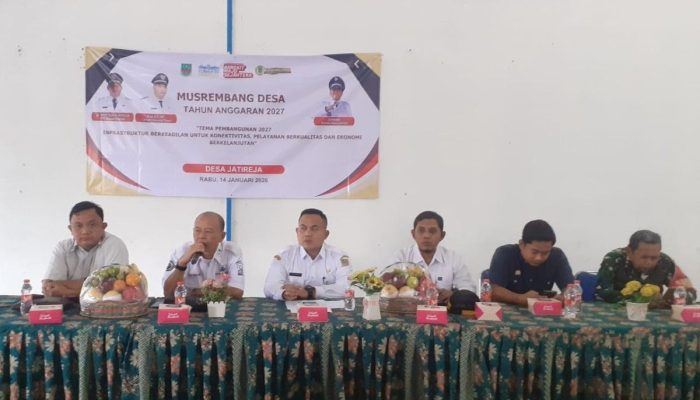 Pemdes Jatireja Susun RKPDes 2027, Tekankan Tiga Pilar Utama Pembangunan