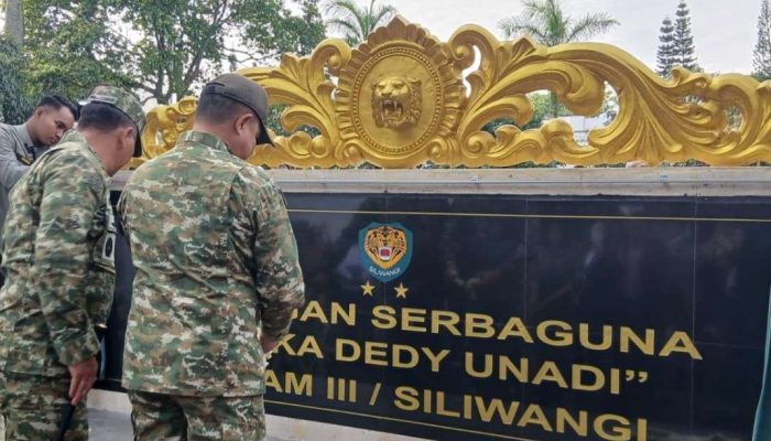 Panglima TNI Resmikan Lapangan Serbaguna “Dedy Unadi” di Kodam lll Siliwangi
