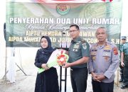 Pangdam III/Siliwangi Serahkan Santunan Rumah dan Motor kepada Ahli Waris Korban Kecelakaan Parongpong Kab. Bandung Barat