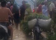 Akibat Jalan Rusak di Desa Lanjuk Manding, Nyawa Pengendara Motor Melayang