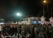 Apel Kesiapsiagaan TNI Polri dan Instansi Terkait Dalam Pengamanan Rontek Gugah Sahur Di Pacitan