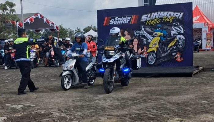 Geliat Otomotif Purwodadi: Sunmori Matic Fest 2026 Sukses Digelar, Padukan Hiburan dan Edukasi Safety Riding