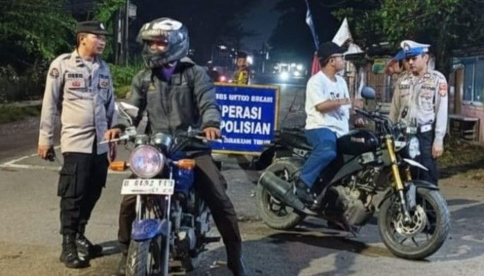 Tingkatkan Rasa Aman Polsek Cikarang Timur Gencarkan Operasi Kejahatan Jalanan Di Akhir Januari.