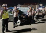 Tingkatkan Keamanan Di Jalur Pantura Polsek Cikarang Timur Intensifkan Patroli Biru Dan Strong Point Malam Hari.