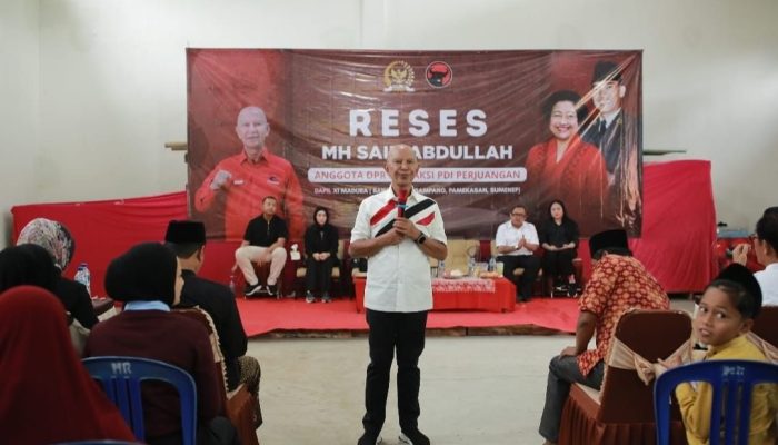 Said Abdullah DPR RI Janji Perjuangkan Air Bersih dan Perbaikan Infrastruktur Jalan di Reses Desa Giring