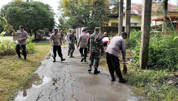 Dukung Visi Presiden Prabowo, Polsek Cikarang Timur Gencarkan Gerakan “Indonesia Asri.