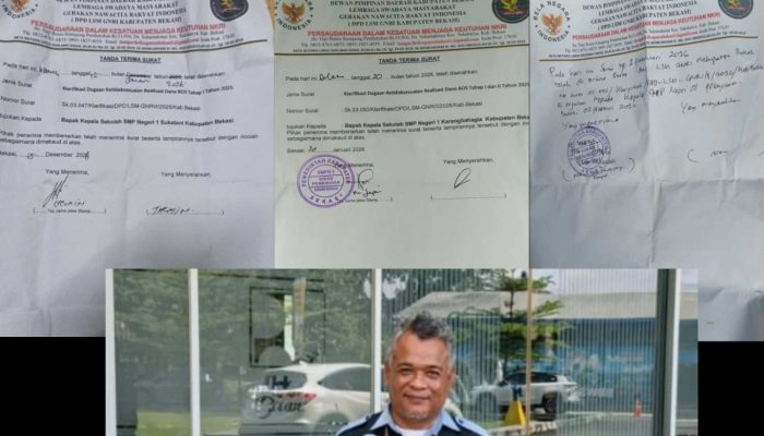 Dugaan Penyimpangan Dana BOS 2025 Menguat, Tiga SMPN di Kabupaten Bekasi Disorot