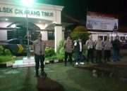 Tingkatkan Keamanan Wilayah Polsek Cikarang Timur Gelar Apel Gabungan Persiapan OKJ Dan Patroli Biru KRYD Skala Besar