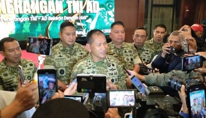 Kodam III/Siliwangi Rayakan HUT ke-75 Penerangan TNI AD Secara Sederhana Bersama Insan Pers