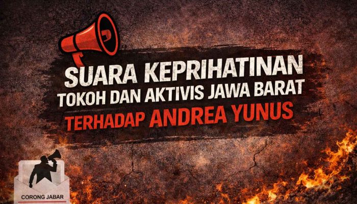 Teror Air Keras terhadap Andrea Yunus Mengguncang Publik, Corong Jabar: Demokrasi Tidak Boleh Dikalahkan oleh Ketakutan