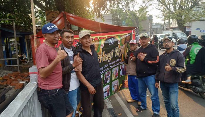 Insan Media dan Paguyuban Hantap Bersatu Berbagi 300 Tajil di Kiaracondong