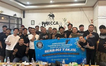 Anniversary Ke 9Tahun Komunitas Vape Karawang Rayakan Dengan Berbagi Takjil Kepada Para Pengguna Jalan Di Lampu Merah Pemkab Karawang