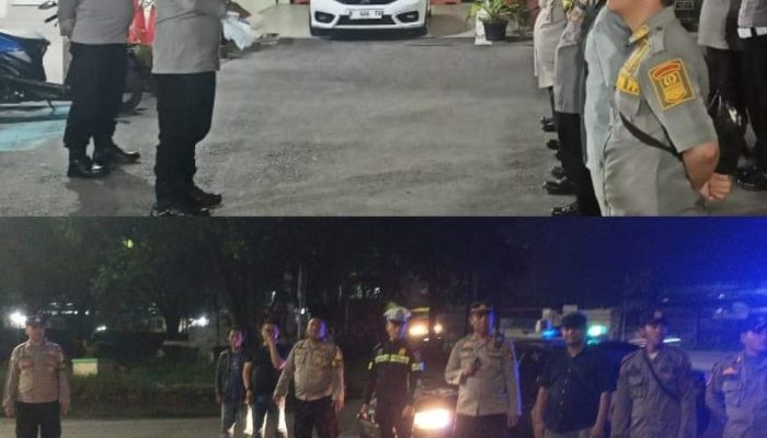 Jaga situasi Kamtibmas selama Ramadhan, Polsek Kedung Waringin Rutin patroli gabungan di jam rawan.