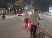 Jamin Kelancaran Arus Balik Lebaran Kapolsek Cikarang Timur Pimpin Penutupan U- Turn Ilegal di Sebagian Jalur Pantura