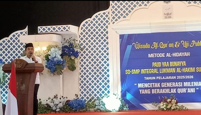 Apresiasi Wisuda Tahfidz, Indra Wahyudi: Langkah Penting Tanamkan Nilai Islam Sejak Dini