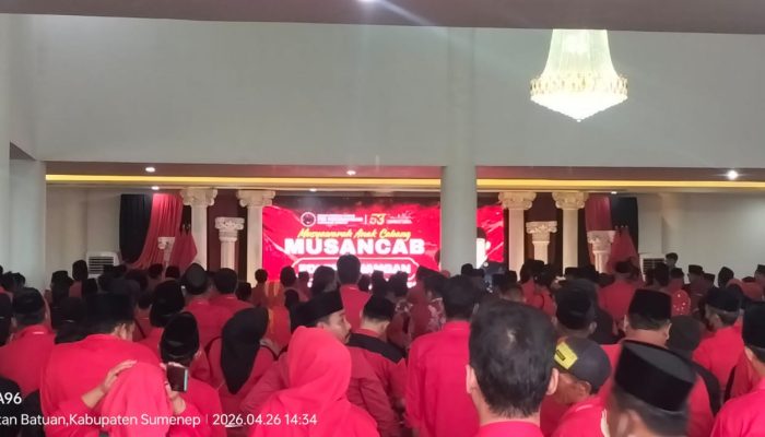 Hadiri Musancab di Sumenep, Said Abdullah: PDI Perjuangan Partai Kader yang Konsisten