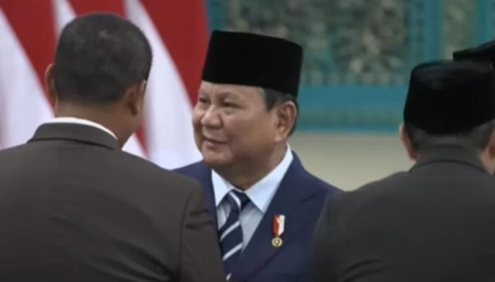 Reshuffle Jilid V, Presiden Prabowo Lantik 6 Pejabat Baru di Istana Negara