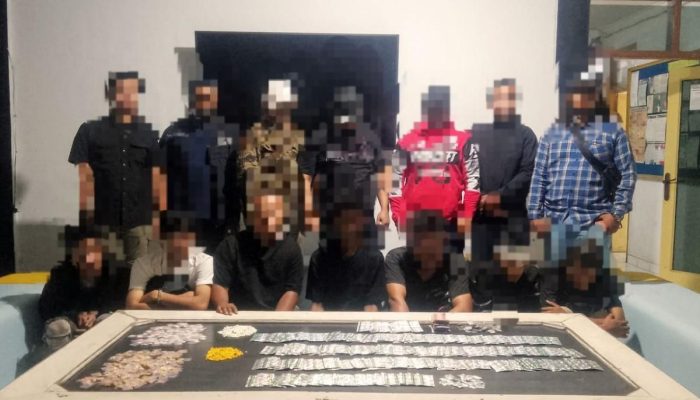 Den Intel Kodam III/Siliwangi Amankan 7 Orang Terkait Peredaran Obat Terlarang Type G di Kota Bandung