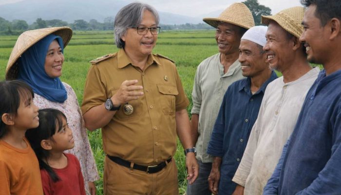 Di Antara Sawah dan Masa Depan, Jejak Ir. Dadan Hidayat Menjaga Pertanian Jawa Barat