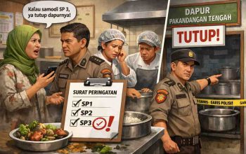 Hampir Tiap Hari Dikomplain, Dapur Pakandangan Tengah Terancam Tutup Jika Capai SP 3