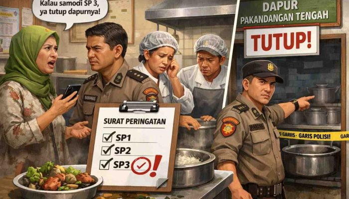 Hampir Tiap Hari Dikomplain, Dapur Pakandangan Tengah Terancam Tutup Jika Capai SP 3