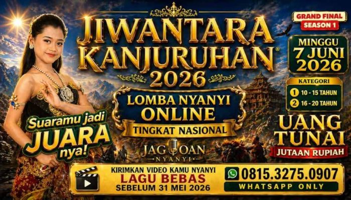 Vanya Wijaya Ajak Generasi Muda Ikut Lomba Nyanyi Tingkat Nasional 2026