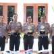 Kapolres Ngawi Pimpin Anev, Polsek Berprestasi Raih Penghargaan Kinerja Terbaik