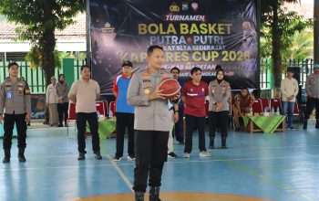 Semarak Hari Bhayangkara ke-80, Turnamen Basket Kapolres Cup 2026 Magetan Penuh Sportivitas