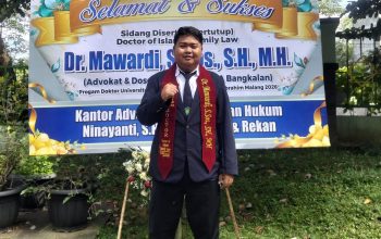 Pemuda Asal Gili Iyang Tuntaskan Studi Doktor Hanya dalam 4 Semester, Bukti Keterbatasan Bukan Penghalang Prestasi
