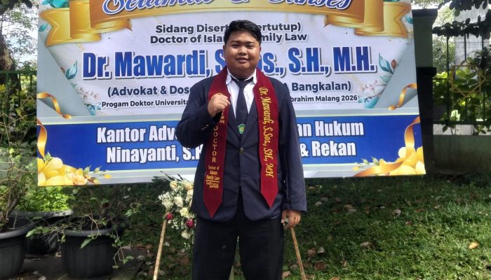 Pemuda Asal Gili Iyang Tuntaskan Studi Doktor Hanya dalam 4 Semester, Bukti Keterbatasan Bukan Penghalang Prestasi