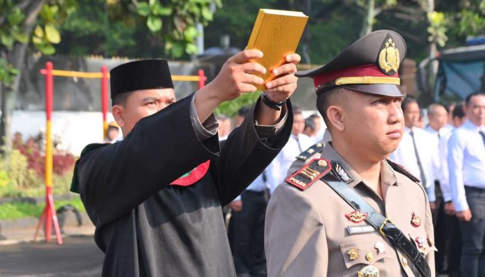 Polrestabes Bandung Lakukan Penyegaran Organisasi, Kapolsek Ujung Berung, Regol, dan Andir Resmi Berganti