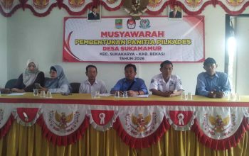 Pemeritahan Desa Sukamakmur Gelar Musyawarah Pembentukan Panitia Pilkades Tahun 2026