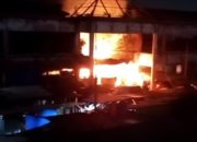 Pasar Baru Cikarang (Ex Ramayana) Kembali Dilalap Si Jago Merah.