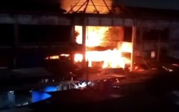 Pasar Baru Cikarang (Ex Ramayana) Kembali Dilalap Si Jago Merah.