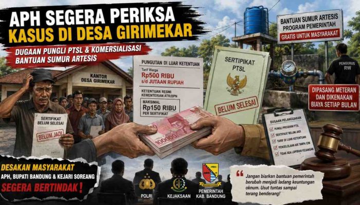APH Diminta Segera Periksa Dugaan Pungli dan Penyimpangan Program Pemerintah di Desa Girimekar
