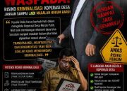 Kepala Desa Diminta Waspada, Koperasi Merah Putih Jangan Sampai Jadi Sumber Masalah Hukum Baru