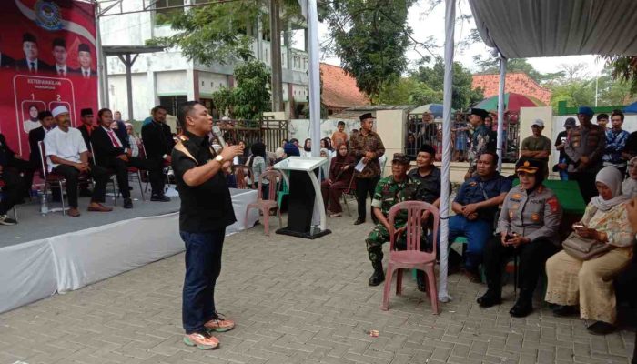Dandim 0509/Bekasi Dampingi Plt Bupati Monitoring Pemilihan BPD Desa Cipayung