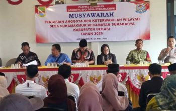 Musyawarah Pengisian Anggota BPD Desa Sukamakmur Periode 2026 – 2034 Berlangsung Kondusif.