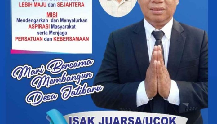 Isak Juarsa Raih Suara Terbanyak dalam Pemilihan Anggota BPD Keterwilayahan Dusun I Desa Jatibaru.Periode 2026–2034