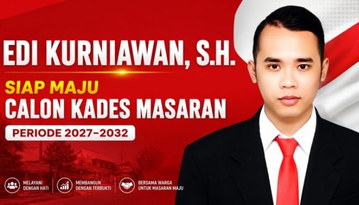 Edi Kurniawan S.H. Siap Maju Calon Kades Masaran Periode 2027–2032