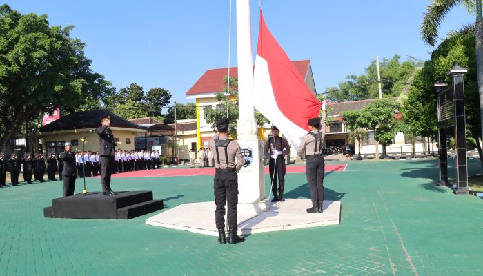 Pancasila Pemersatu Bangsa, Polres Magetan Gelar Upacara Peringatan Hari Lahir Pancasila 2026