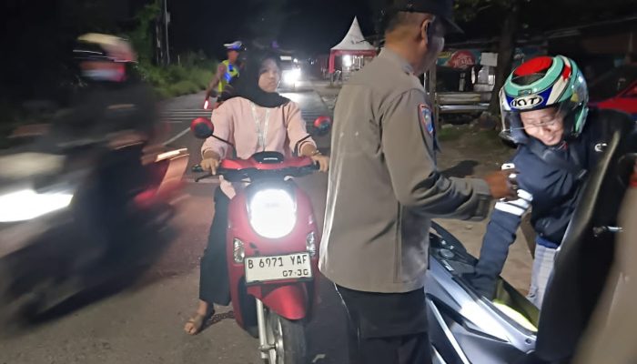 Polsek Cikarang Timur Intensifkan Patroli Malam Dan Operasi Kejahatan Jalanan Guna Jamin Keamanan WilayahTekan Kriminalitas Malam Hari.